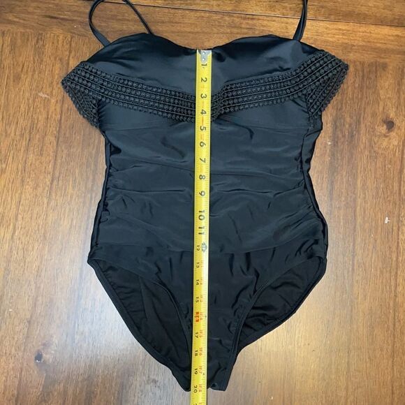KONA Sol | black ruffle swimsuit - Picture 10 of 11